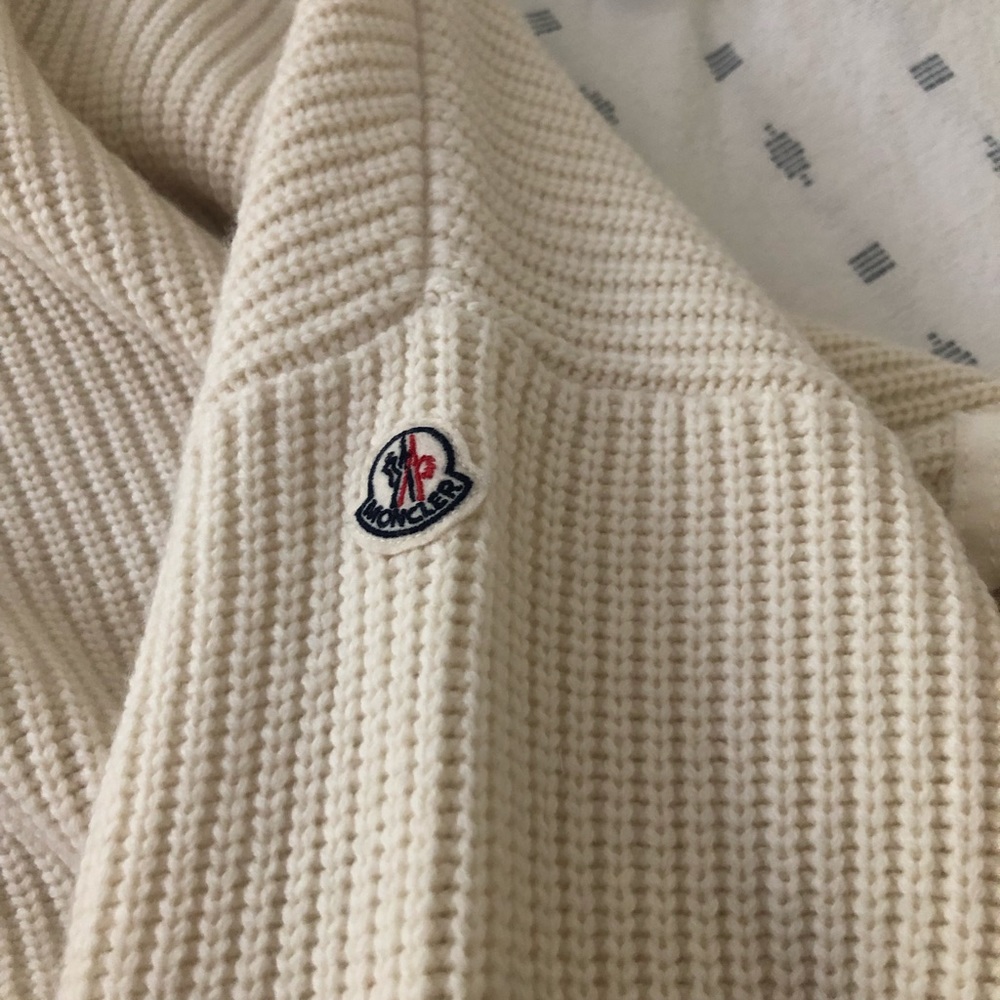 Moncler maglione tricot ciclista turtle neck - Picture 2 of 4